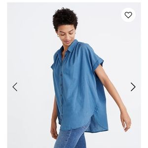 Madewell central shirt indigo